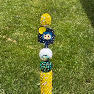 Bolígrafo inspirado en Coraline imagen 2