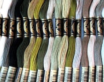 Place a Custom Order Here, DMC Embroidery Floss (choose from the list in the Description) - 8m / 8.7 yd Skeins - Your Project! Your Colours!