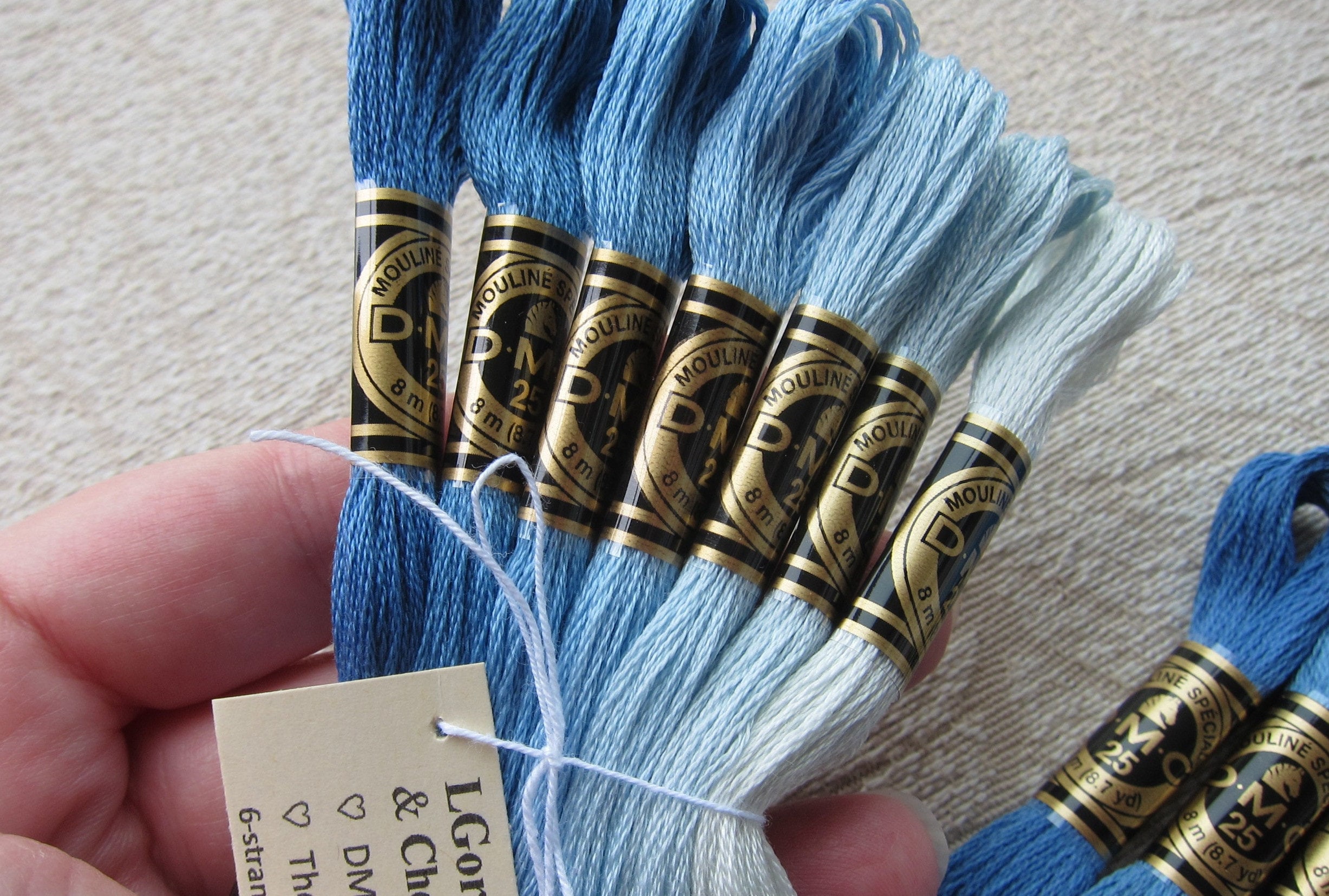 DMC 4000 Variegated Embroidery Floss Espresso 