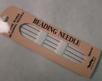 Tulip, Loom Work Beading Needles, 3 needles - Packages are Available Individually & Discounted in Multi-Packs