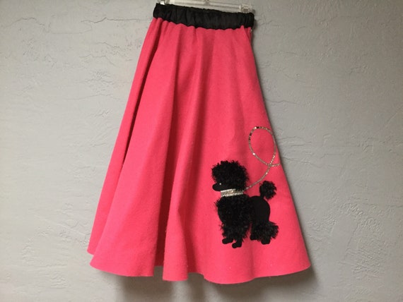 SALE / Sweet Poodle Skirt / Poodle Skirt / Hallowe