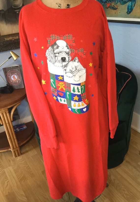 SALE/Vintage Ugly Christmas Sweatshirt / Unique Ug