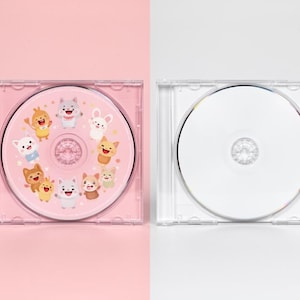 Cadeau mixtape personnalisé | CD de musique mixtape personnalisé | CD imprimé avec playlist | Cadeau musical | Playlist faite main