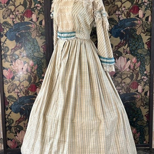 Victorian Wedding Dress Dated 1865 With Hand-written Note - Etsy