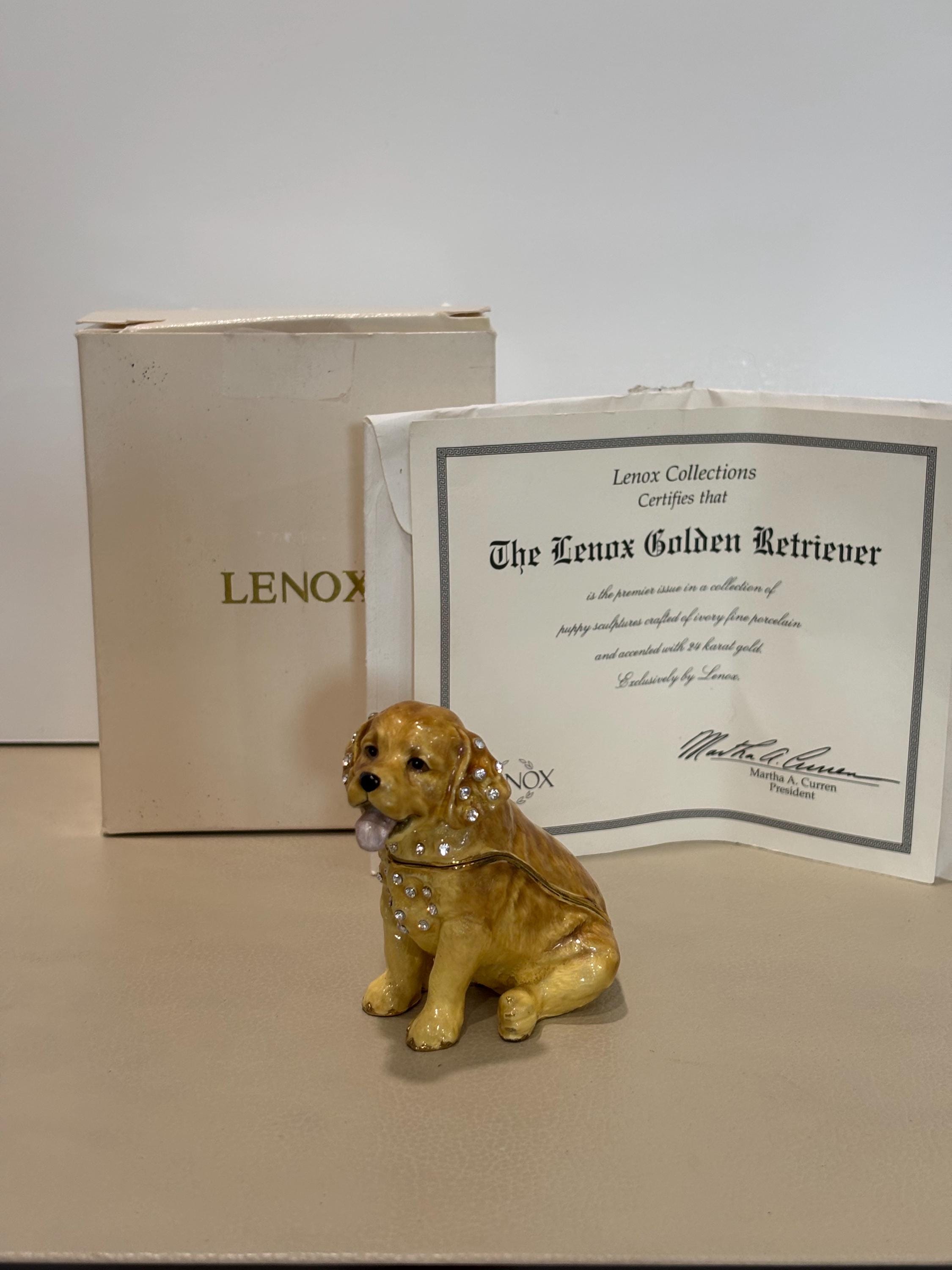 Lenox Trinket Boxes - Etsy