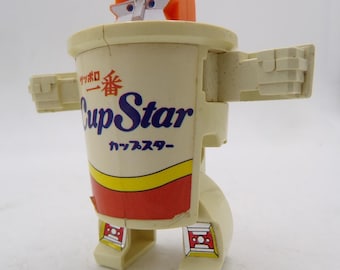 80's Takara Japan Telecoma Warrior Cup Star Robot Pre Transformers Diaclone