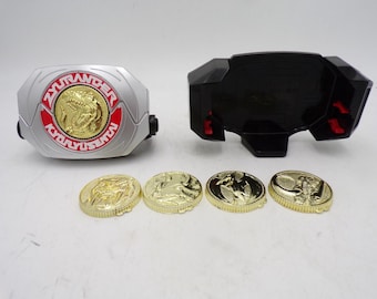 1992 Bandai Japan Sentai Zyuranger DX Dino Buckler Power Rangers MMPR Morpher