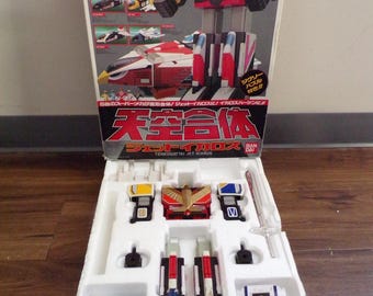 1990 Bandai Japan DX Sentai Jetman Jet Icarus MIB Chogokin Godaikin Power Rangers