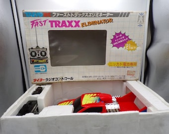 RARE! 1990 Taiyo Japan Radio Control Fast Traxx 9.6v Eliminator Pick Up Tyco