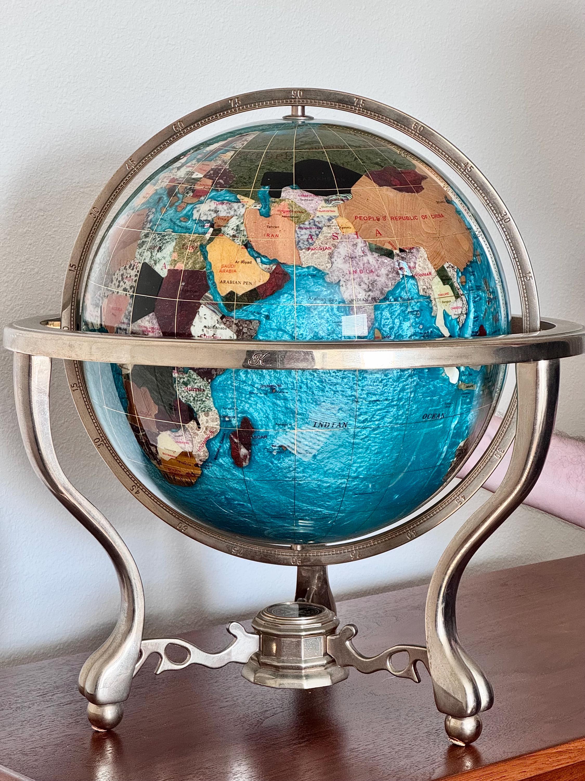 Antique Map Table - Etsy