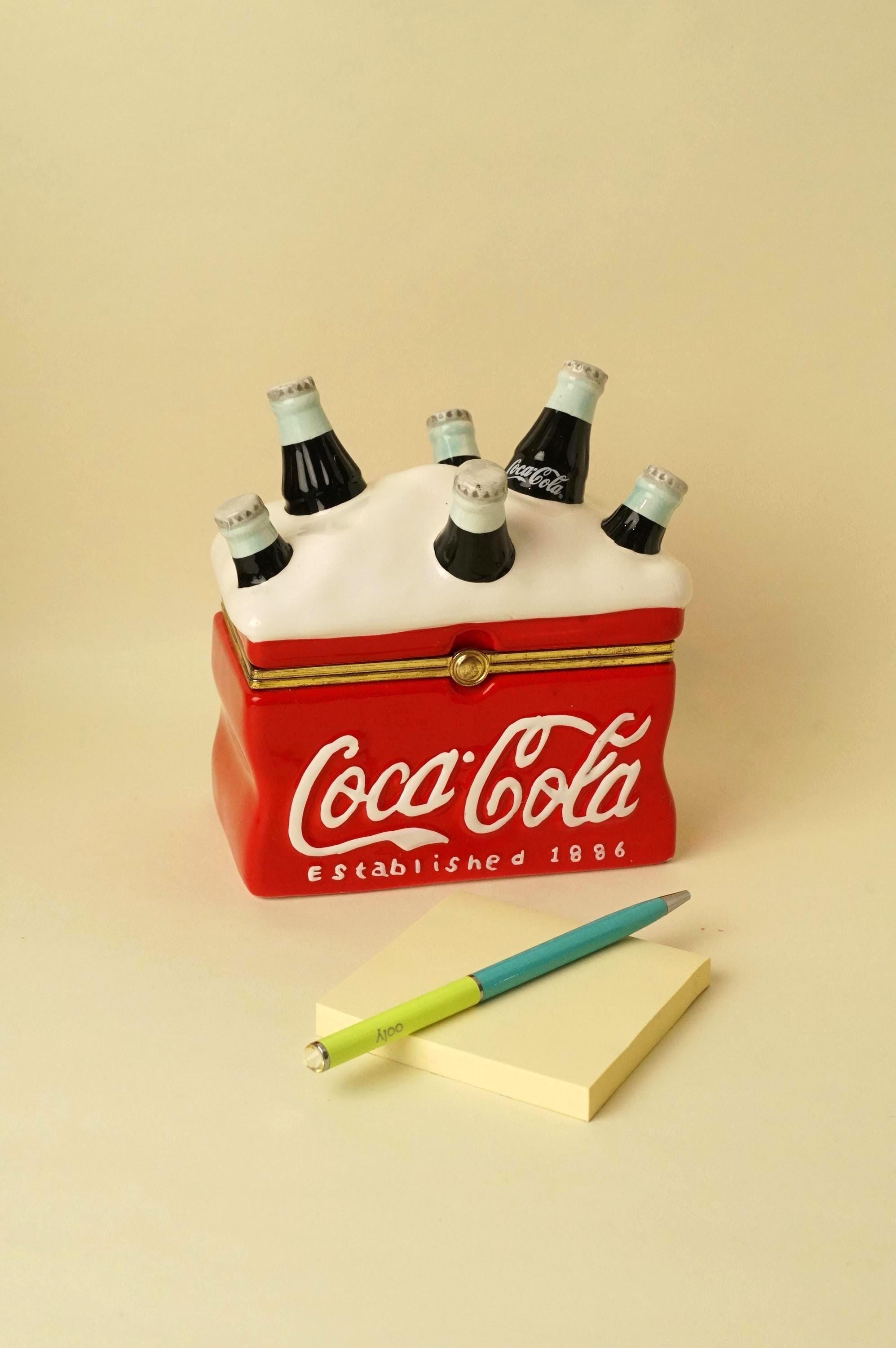Vintage Cocacola Storage Box - Etsy