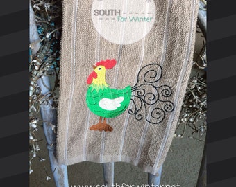 Embroidered Hand Towels