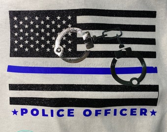 Graphic Tee - Police Officer