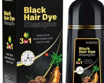 MEIDU Black Hair DYe Shampoo 3in1