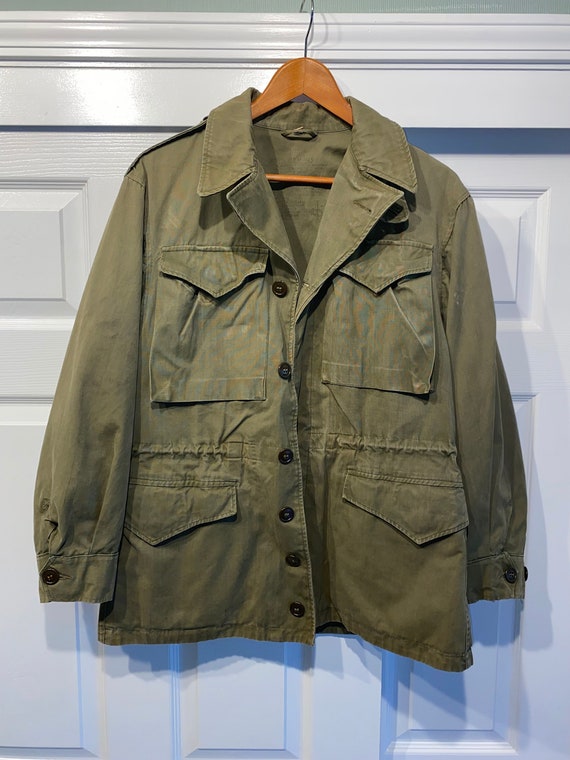 1943 Field Jacket United States Army Size 34R Officia… - Gem