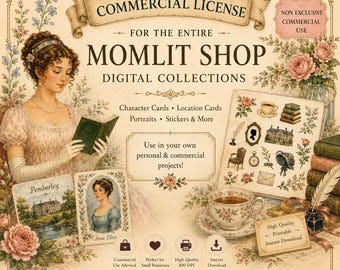 Commercial License Add-On | Shop-Wide Commercial Use | One-Time Purchase