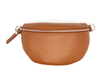 Cognac Crossbody Bag