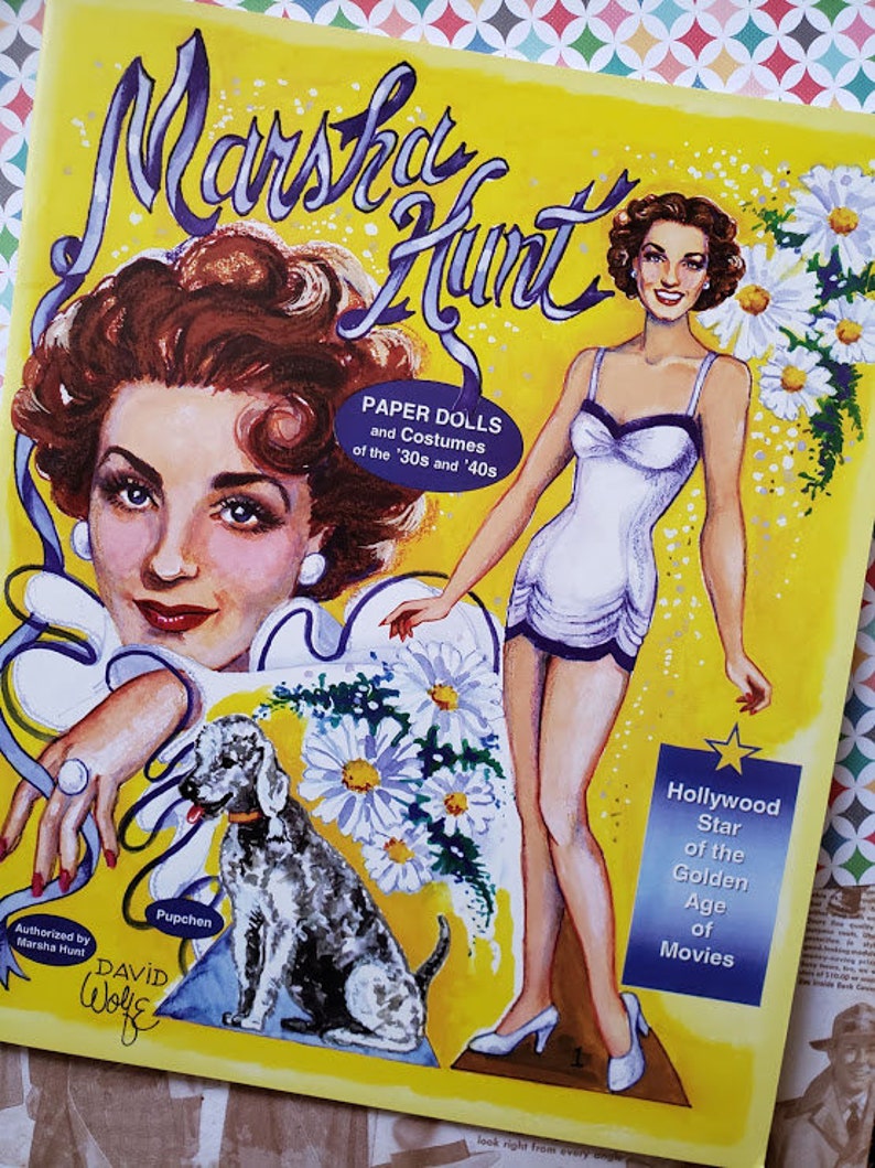 david wolfe paper dolls