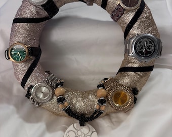 Wreath of time-handmade