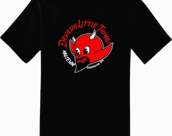 Black T-shirt with our awesome "Devilish Little Things Museum " logo