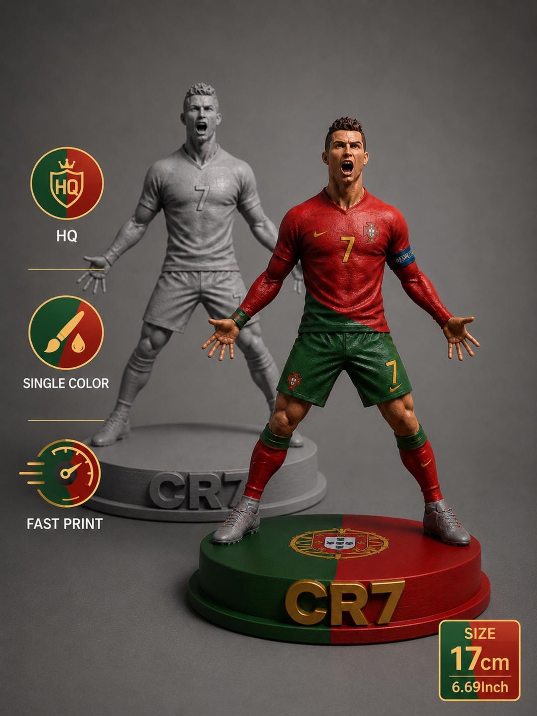 Ronaldo figure - Etsy 日本