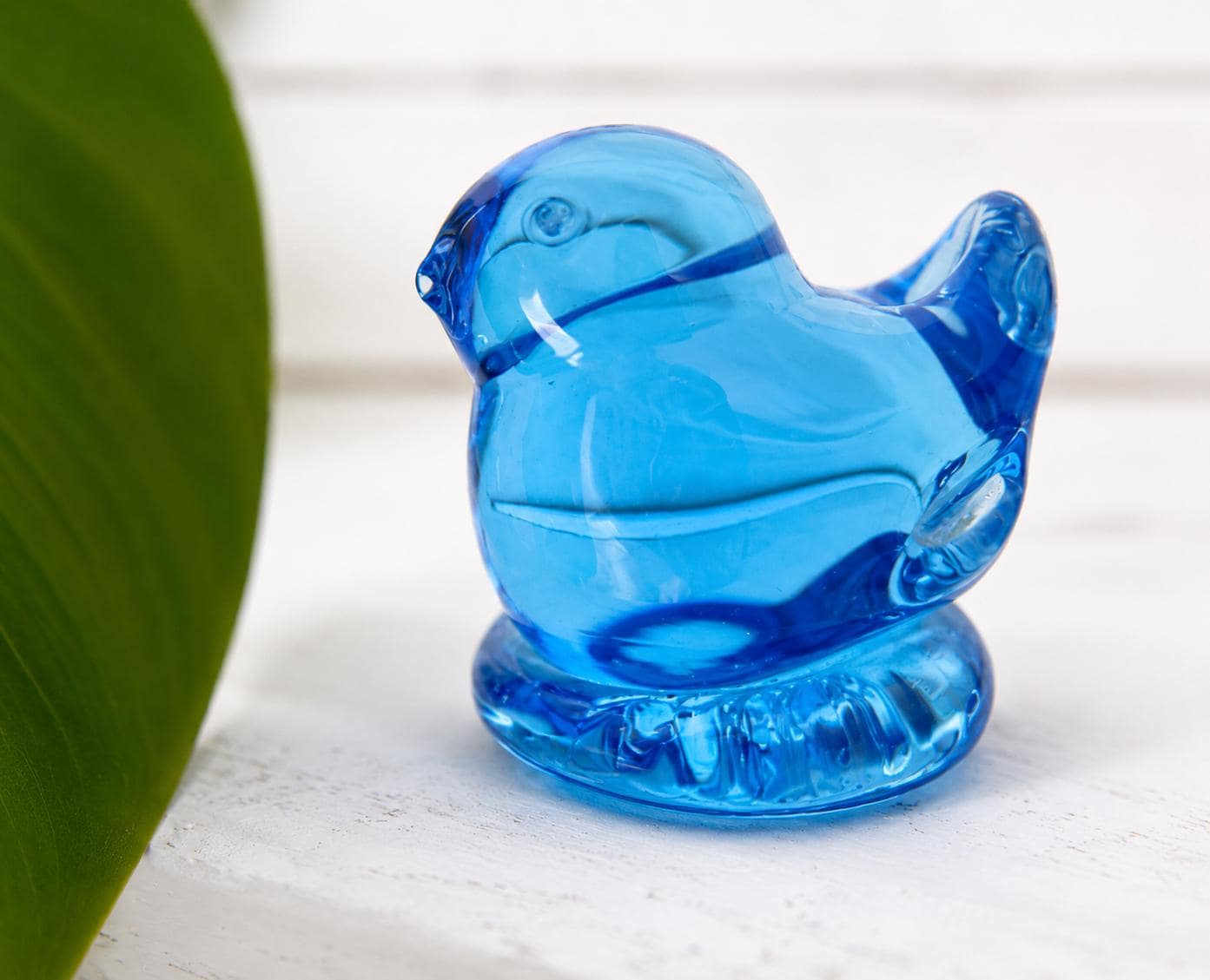 ヴィンテージブルーバード 陶器の置物·͜· ♡ Vintage Glass Bluebirds - Etsy