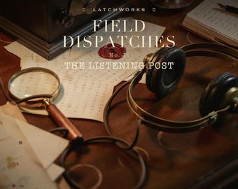 Cipher Hunt Puzzle PDF - The Listening Post - Six Cipher Codebreaking Game - Printable Spy Escape Room for Adults - Decode the Intercepts