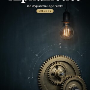 Rompecabezas alfabéticos imprimibles en PDF / 100 acertijos de lógica criptográfica (descarga instantánea) imagen 2