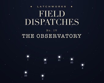 Cipher Hunt Puzzle PDF - The Observatory - Visual Star-Cipher Codebreaking Game - Printable Astronomy Escape Room - Decode the Night Sky