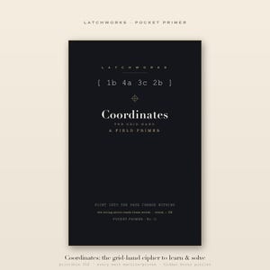 PDF de Introdução a Quebra-Cabeças de Cifra - Grade de Coordenadas - Aprenda e Resolva um Código - Desafio Mental Imprimível para Adultos - Baixar