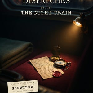 暗号探しパズルPDF - 夜行列車 - 暗号解読チェイスゲーム - 大人向け印刷可能なスパイ脱出ゲーム - 解読すべき7つの暗号 画像 2