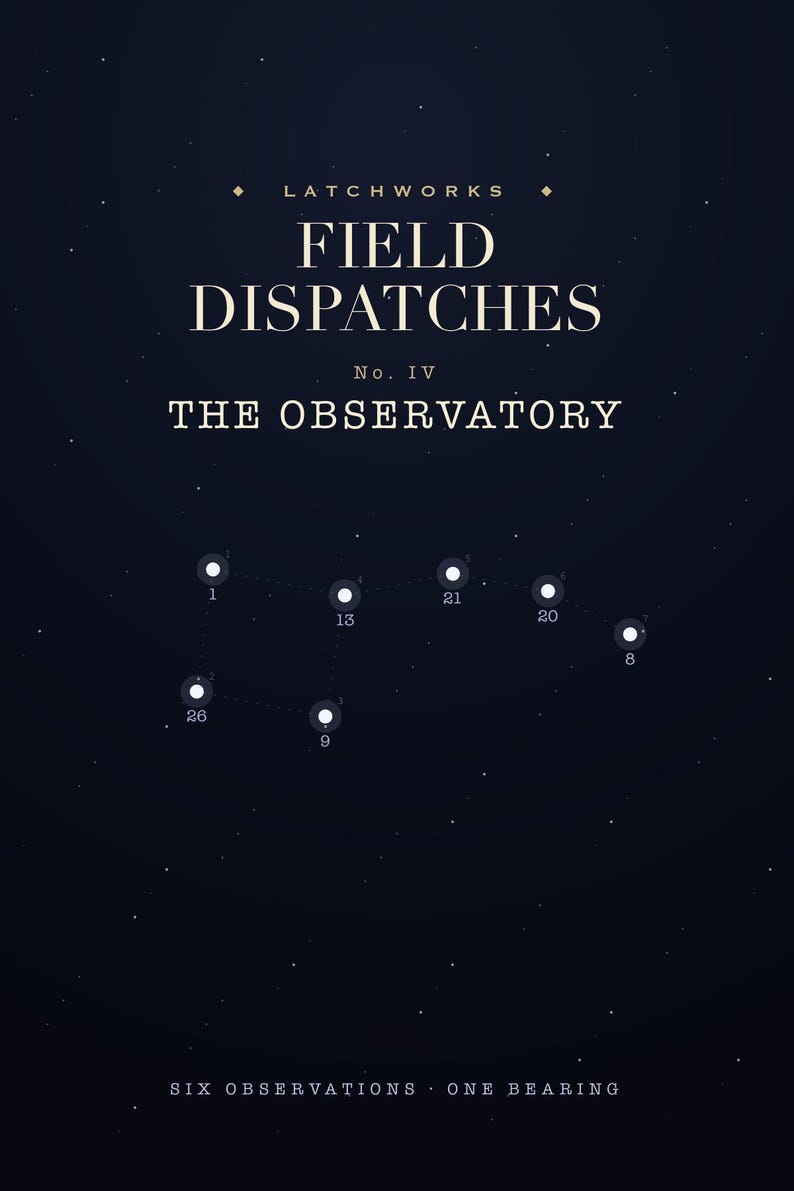 Casse-tête Chasse aux chiffres PDF - L'observatoire - Jeu de décryptage visuel Star-Cipher - Salle d'évasion d'astronomie à imprimer - Décodez le ciel nocturne image 2