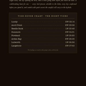 Chiffre Hunt Puzzle PDF - The Tide-House - Druckbares Codeknacker Escape Room Spiel - Spionage Mystery für Erwachsene - Dekodierung der Feldpost Bild 4