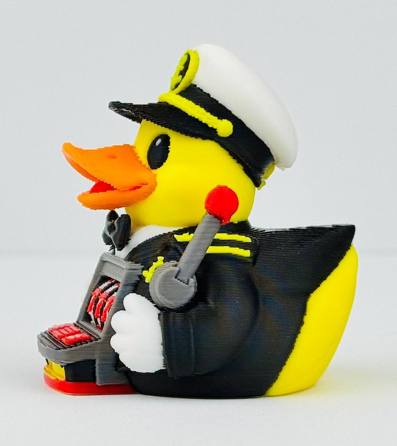 Capitán Quack™ / Patos de crucero / Pato de casino / Artículo coleccionable de máquina tragamonedas 777 / Regalo de crucero imagen 5