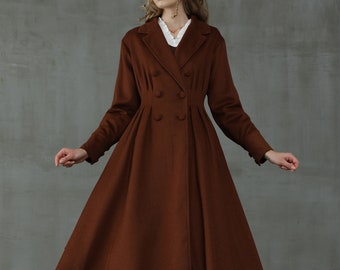 midi length winter coats