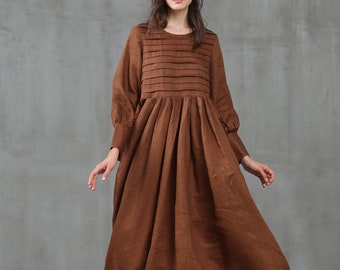 french linen dresses