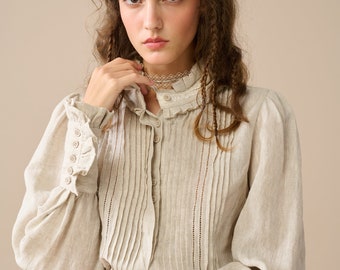 ☆Herlipto☆Double Ruffled Collar Blouse Her lip to / ハーリップトゥ | Double Ruffled Collar Blouse
