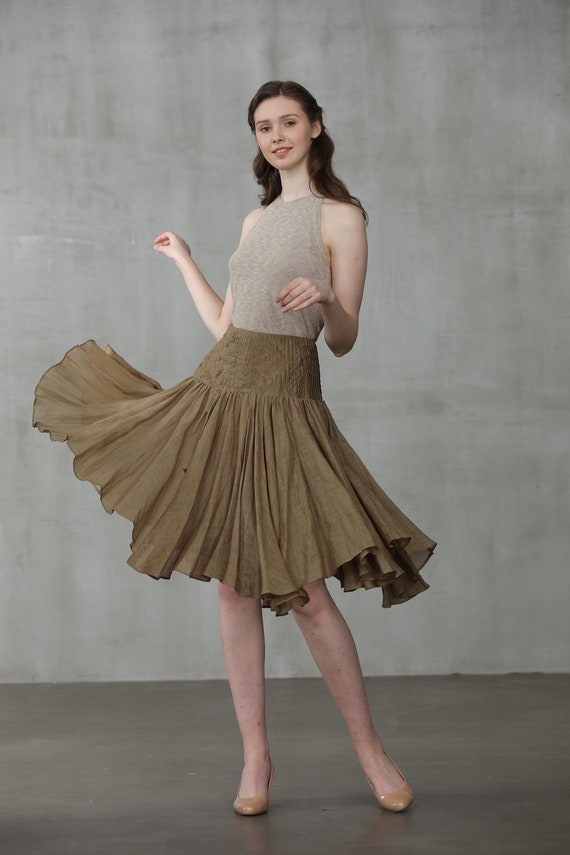 midi skater skirt for wedding