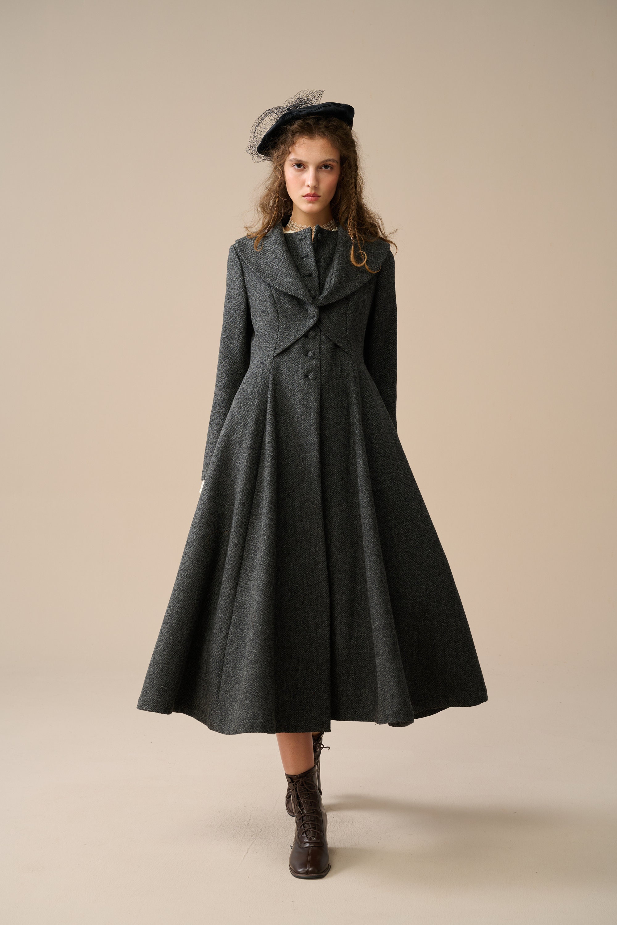 Sillage ウール コート charcoal grey WOOL COAT il_fullxfull.6274613116_53go.jpg