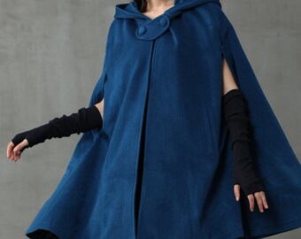 ◎イタリア製マント コート ケープウールアンティークチェーンvintage美品◎ コード装飾 アンティークマント JK84 | European Vintage & Antiq