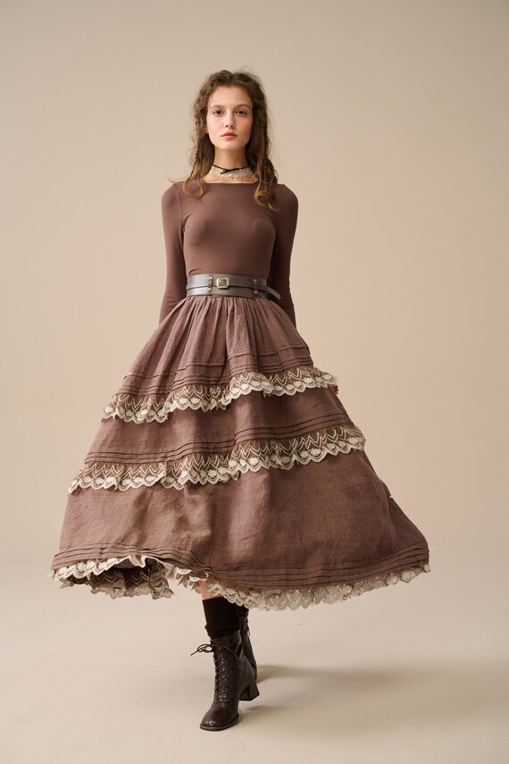 Layered skirt 50s hotsell