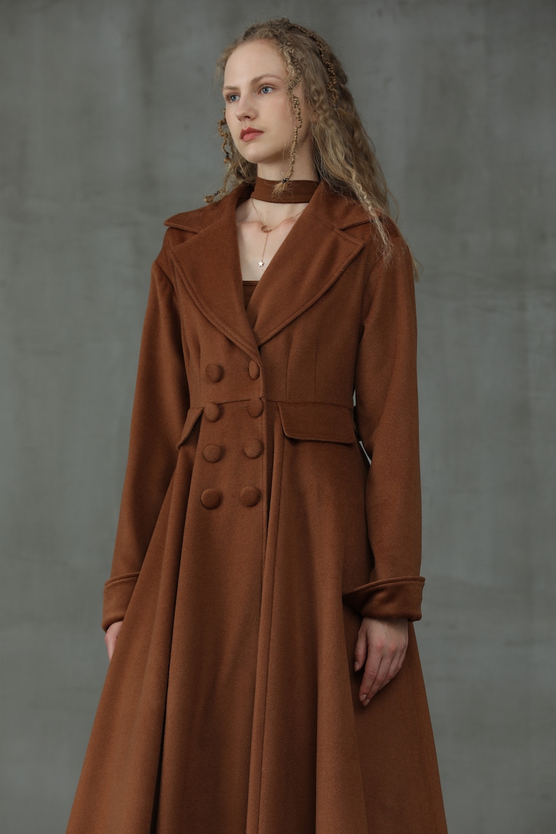 Clothes, Shoes u0026 Accessories Fashion Women's Winter Victorian Coat Hem  Parka Ladies Overcoat Jacket Outwear YA10014188