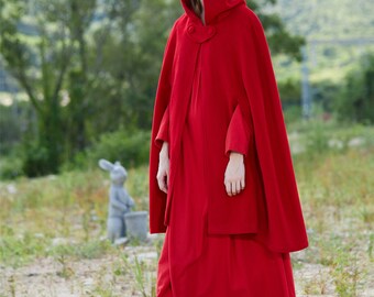 フランシュリッペfl5 赤 ウール フード付き コート フランシュリッペfl5 赤 ウール フード付き コート - メルカリ