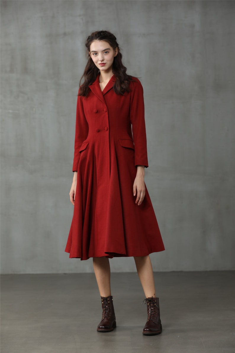 Vintage swing clearance coats for sale