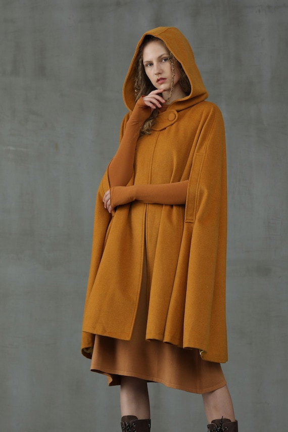 manteau capuche cape