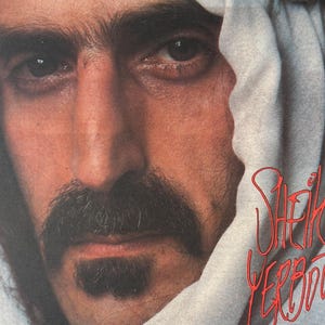 Vintage Frank Zappa Sheik Yerbouti 1979 Magazine Print Ad Zappa Records Prog Rock Shake Yer Booty