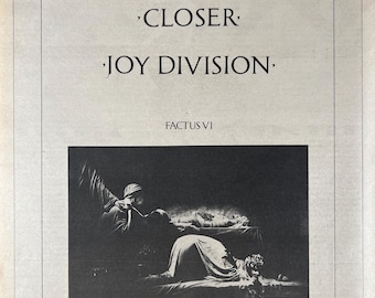 Vintage Joy Division Closer Vinyl - Factus 6 - Etsy Vintage Joy Division Closer Vinyl - Factus 6 - Etsy