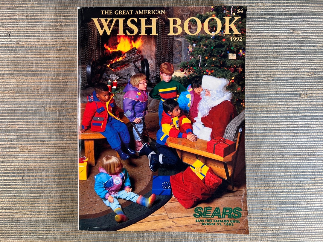 1991 Sears Wish Book Catalog Vintage Christmas Toys Clothing Nintendo