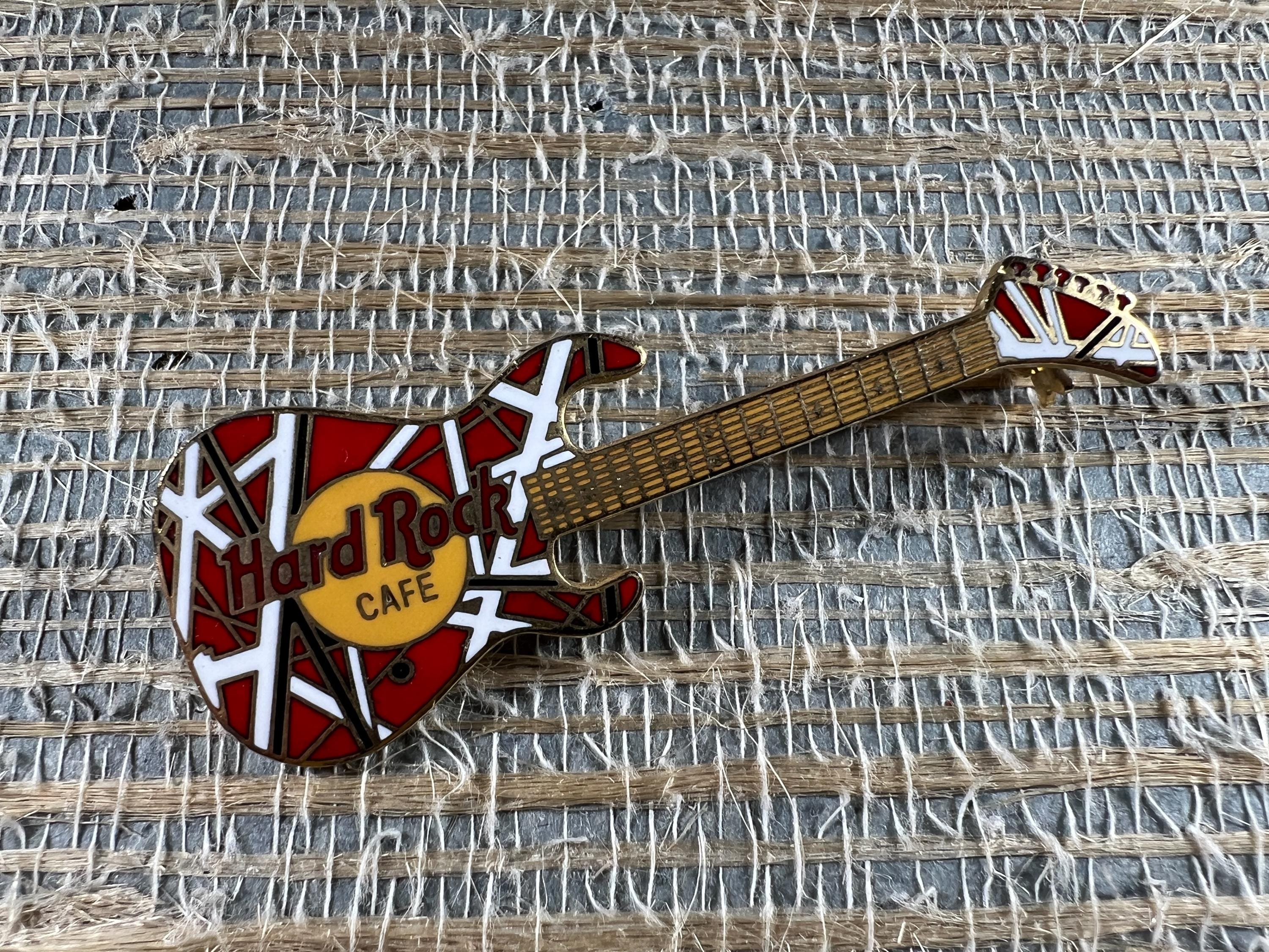 Vintage Hard Rock Cafe - Eddie Van Halen Red Kramer Guitar - Hat
