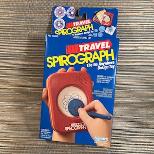 Vintage 1994 Spirograph With Spiroscope by Kenner, Design Toy, IOB 